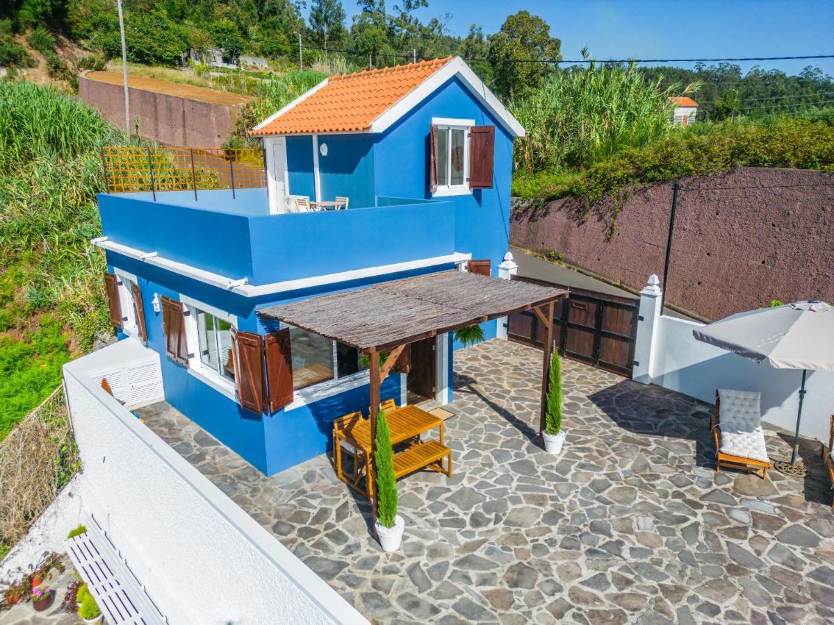 Blue House - By Wehost Villa Ponta do Sol  Luaran gambar