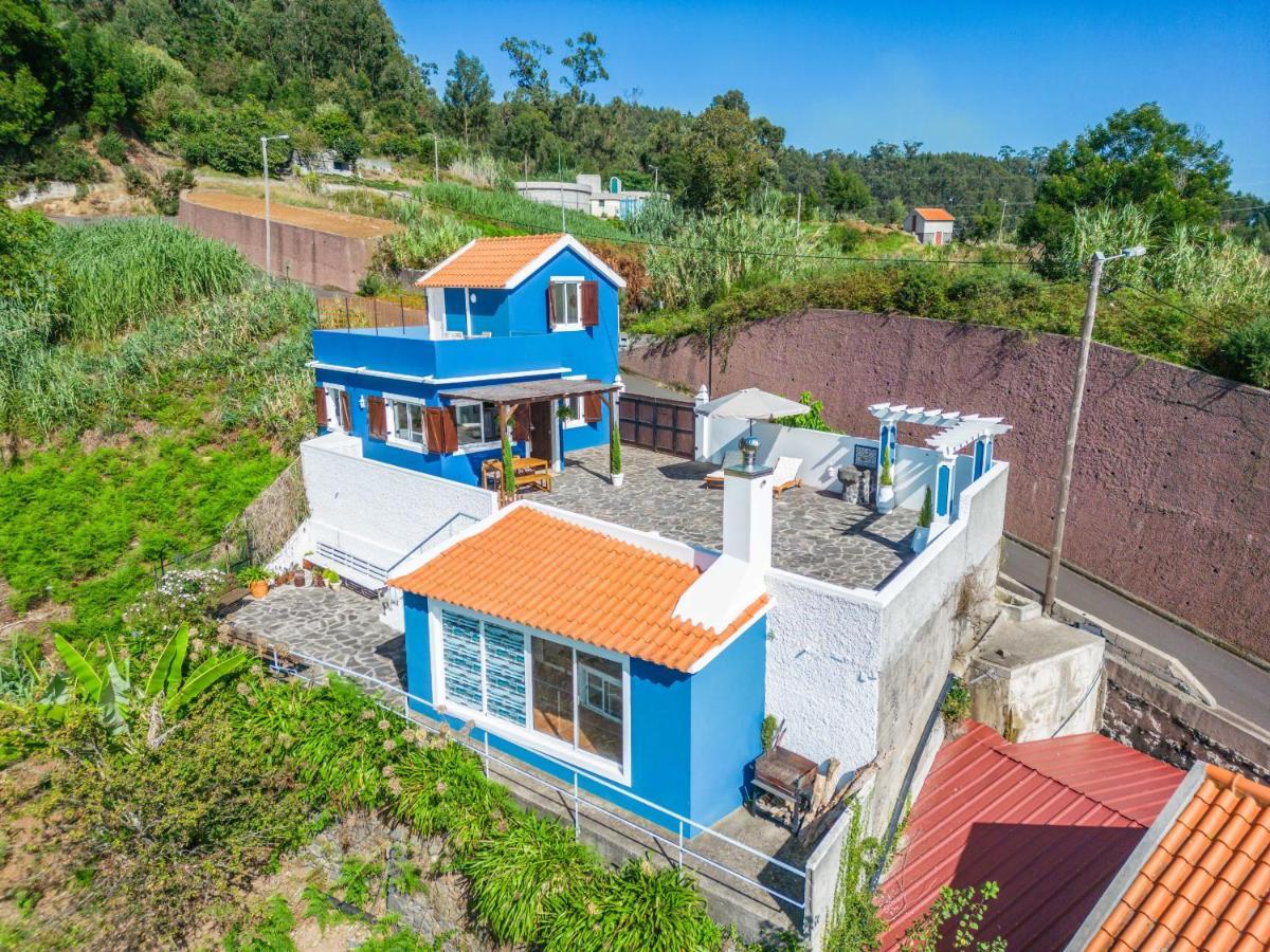 Blue House - By Wehost Villa Ponta do Sol  Luaran gambar